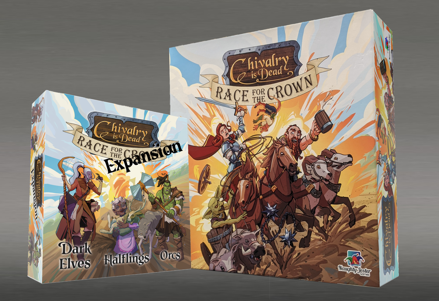 Chivalry is Dead: Ready to Race! Game plus Expansion Bundle